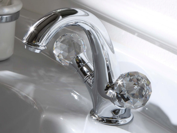 ODESSA CRYSTAL - FS3961A/S - Countertop 1 hole washbasin tap by Rubinetteria Giulini - view 2